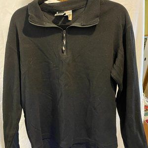 The North Face TNF Fleece Jacket Coat Black Nice Condition Mens Small